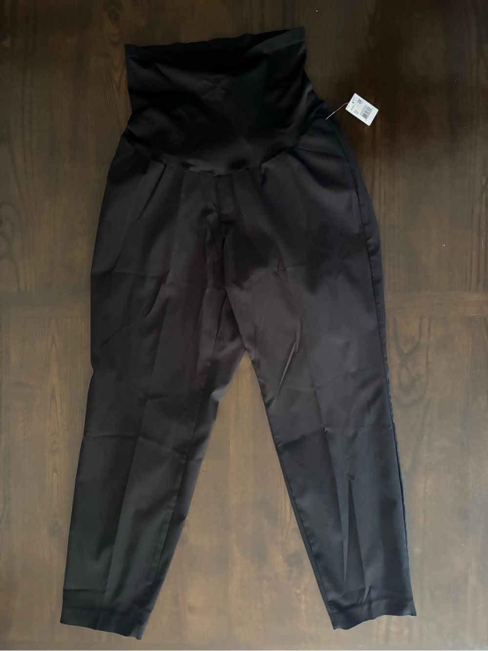 New Motherhood Maternity Black Pants Plus 2X Work Office